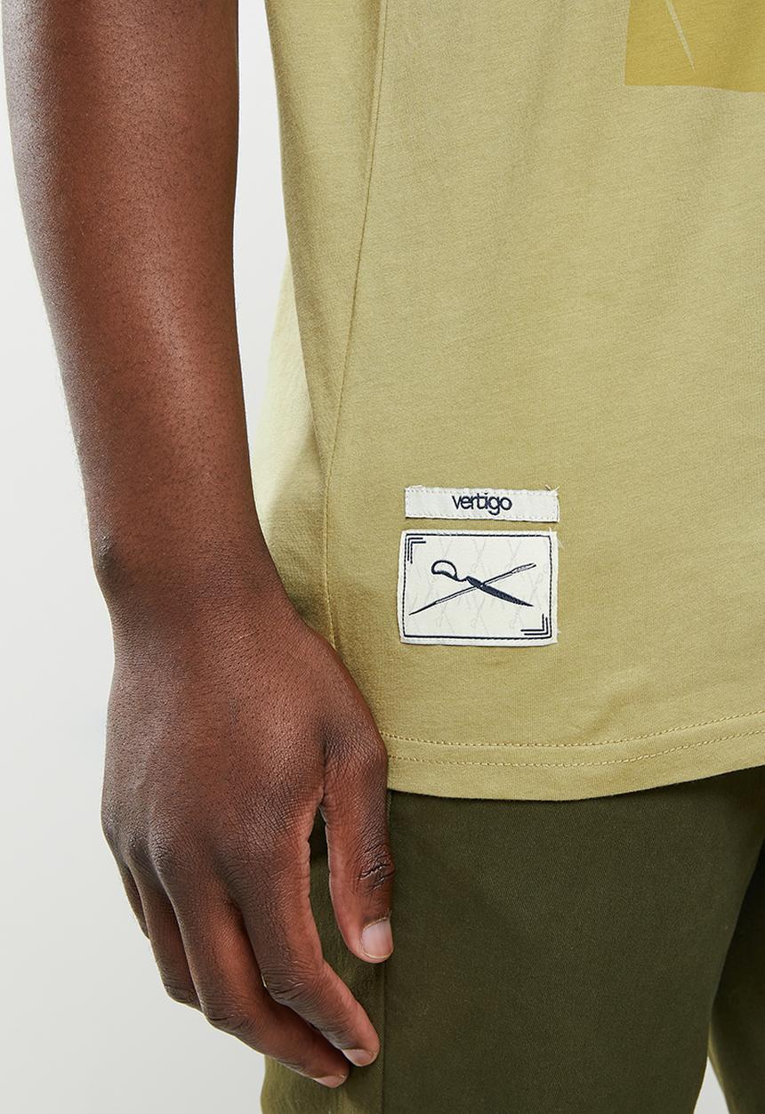 Vertigo - Vertigo graphic printed crew tee - boa