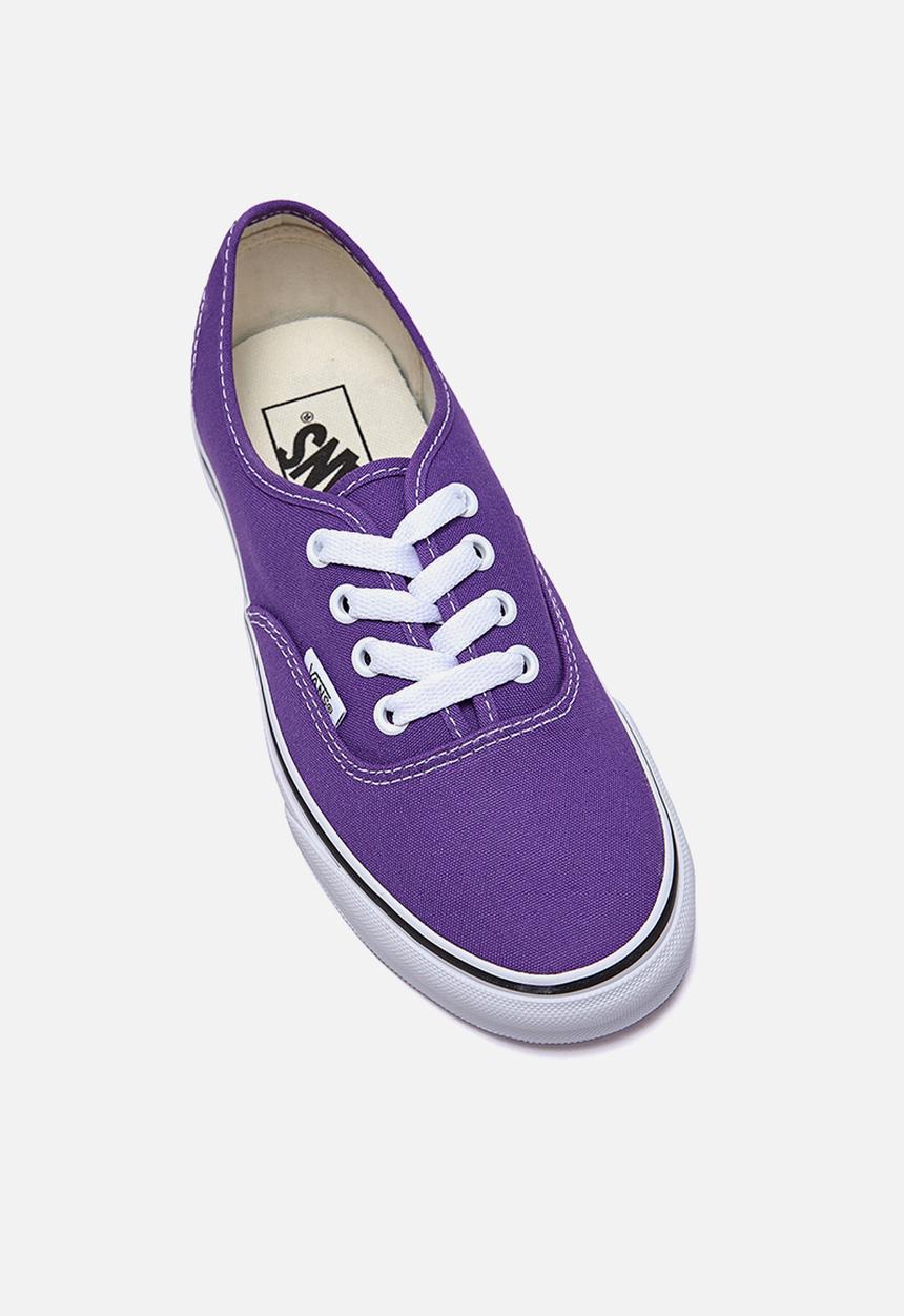 Vans - Authentic - color theory tillandsia purple