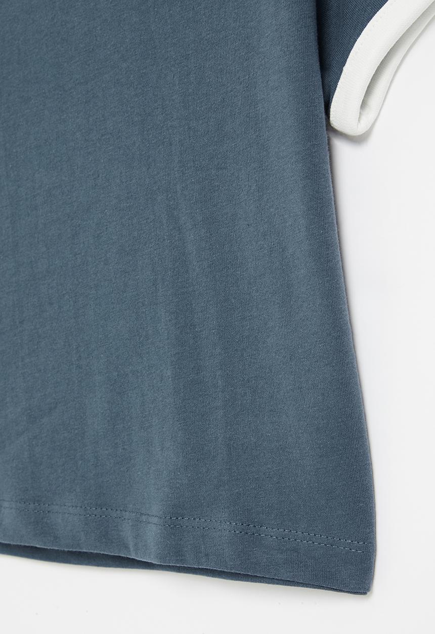 MANGO - T-shirt vivo - blue
