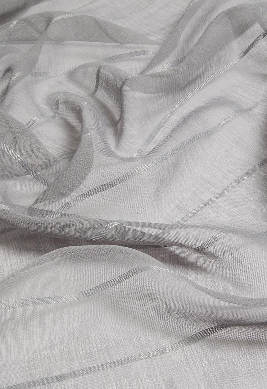 Design Collection - Ella sheer eyelet curtain - grey