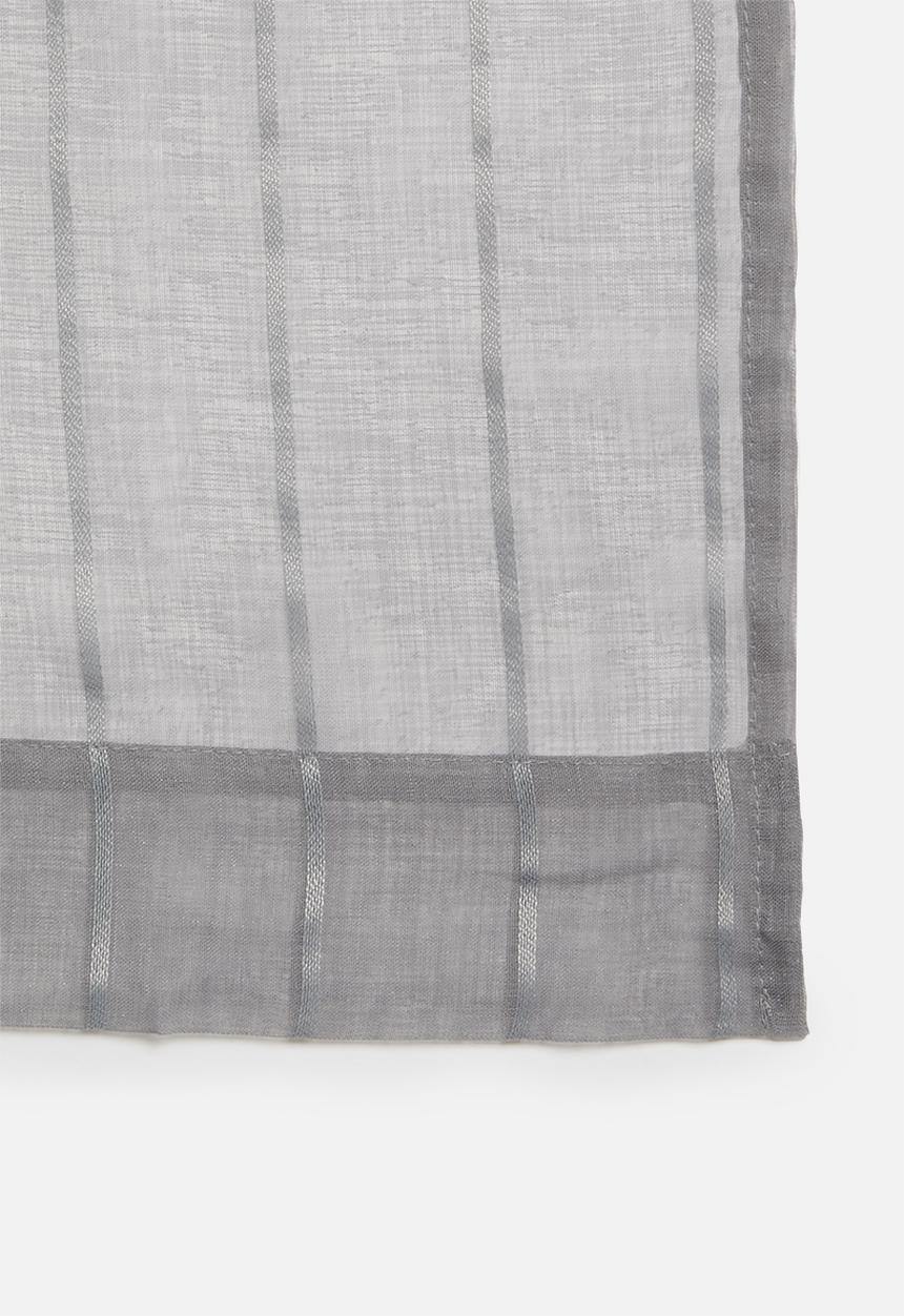 Design Collection - Ella sheer eyelet curtain - grey