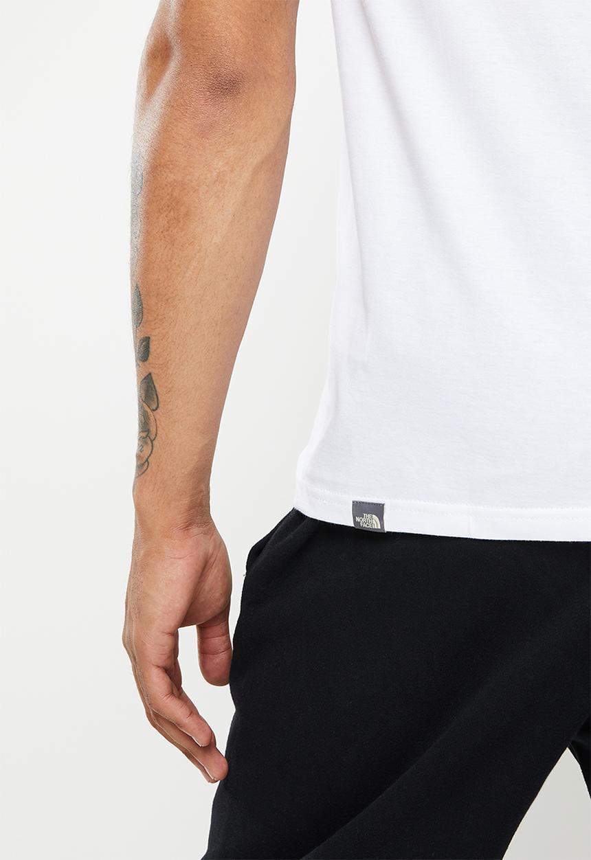 The North Face - M short sleeve redbox celebration tee - tnf white