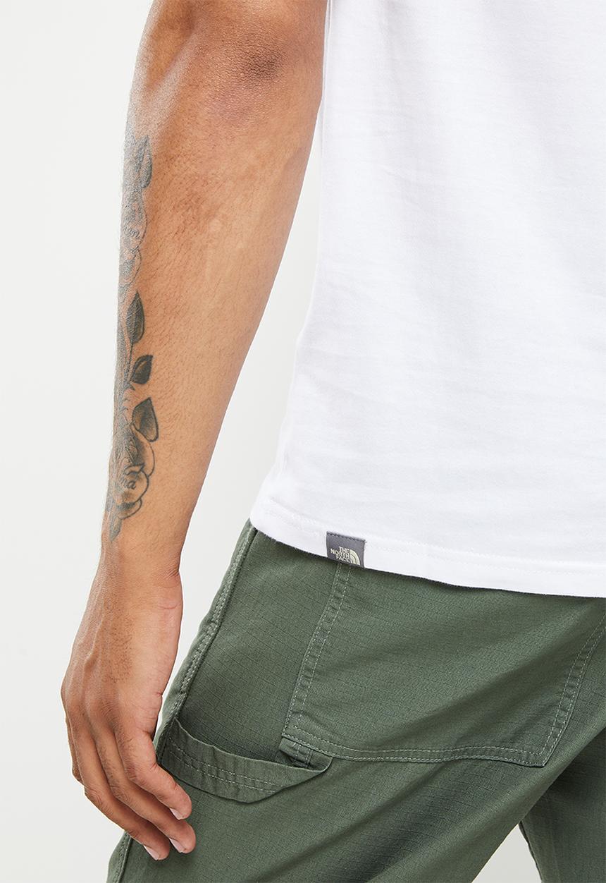 The North Face - M short sleeve never stop exploring tee - tnf white
