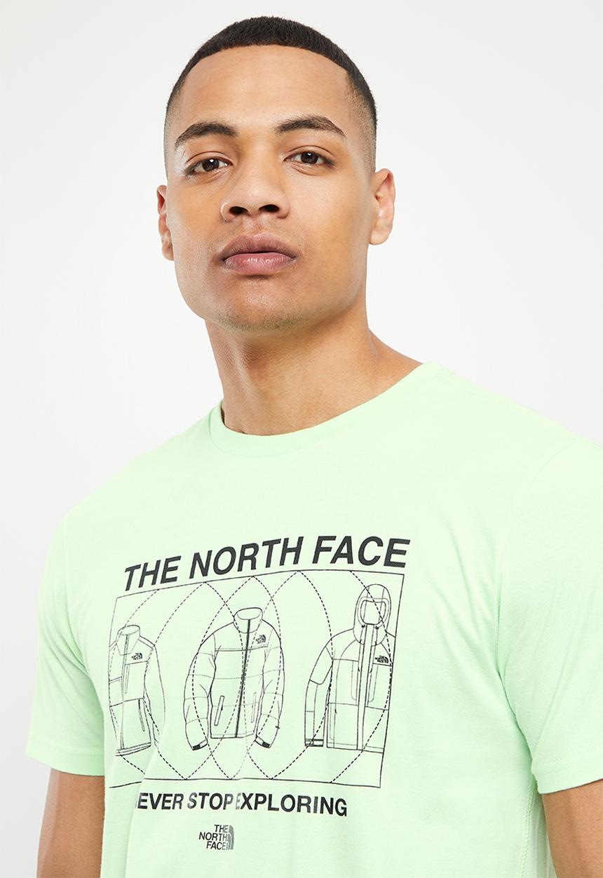 The North Face - M coordinates tee short sleeve 2 - patina green