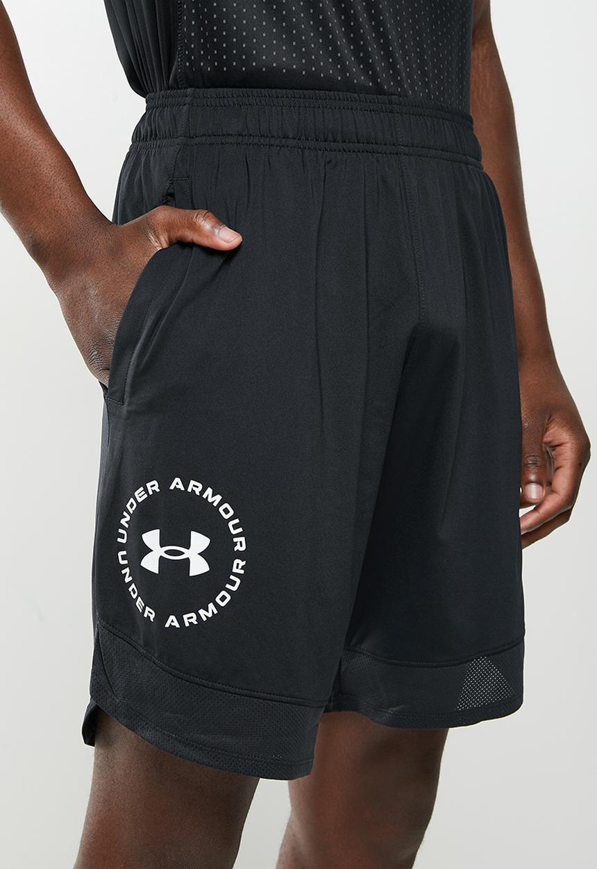 Under Armour - Ua train stretch graphic sts - black
