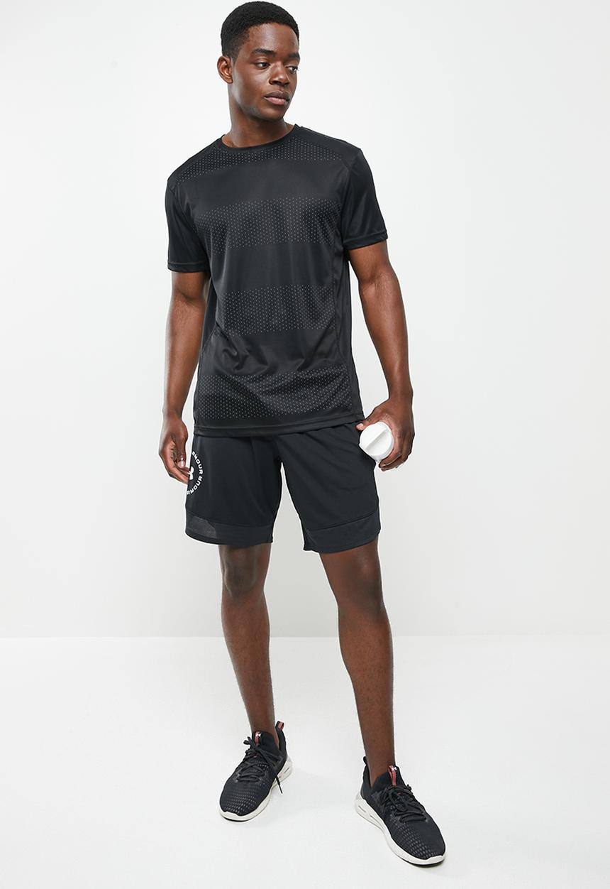 Under Armour - Ua train stretch graphic sts - black