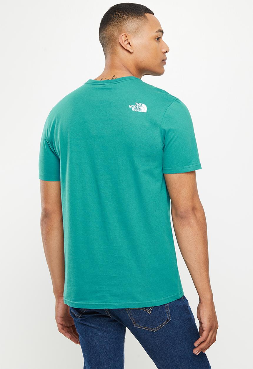 The North Face - M short sleeve never stop exploring tee - harbor blue