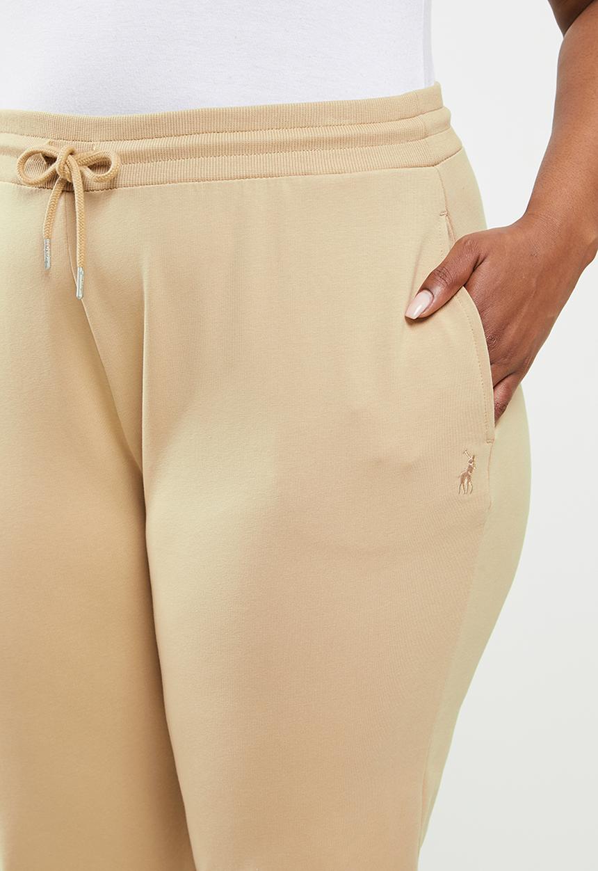 POLO - Plus demi track pant - camel