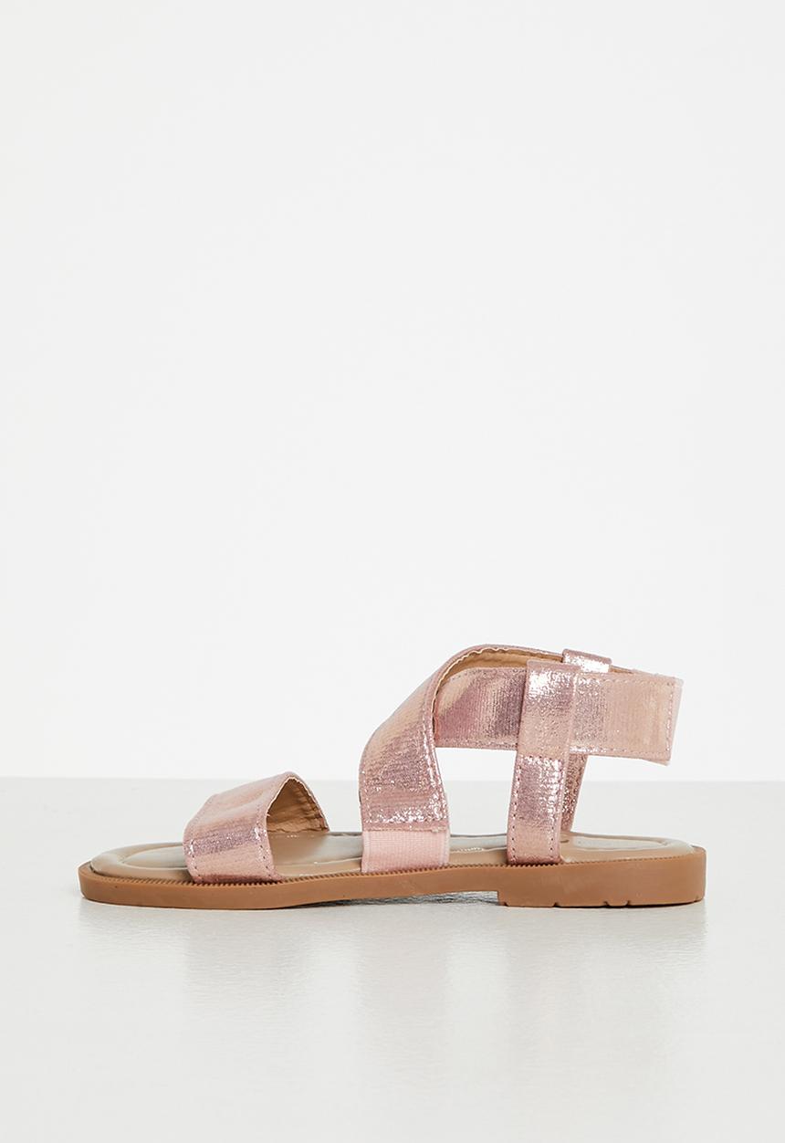 Pop Candy - Girls metallic sandal - pink