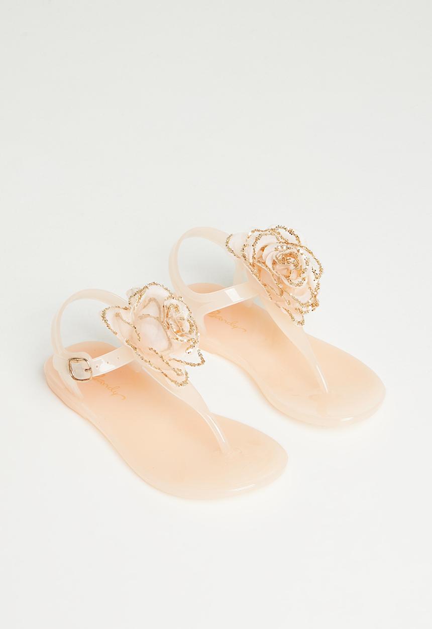 Pop Candy - Girls sandal with rose - pink