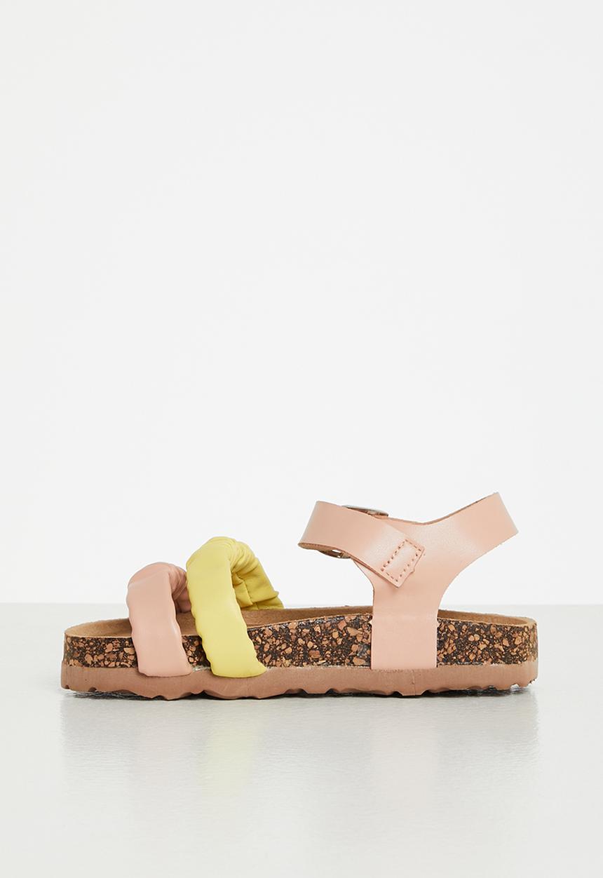 Pop Candy - Girls colourblock sandal - pink