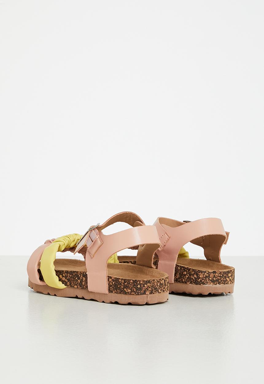 Pop Candy - Girls colourblock sandal - pink