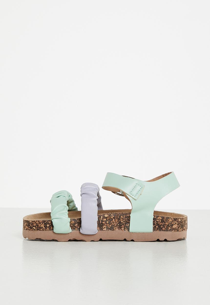 Pop Candy - Girls colourblock sandal - mint
