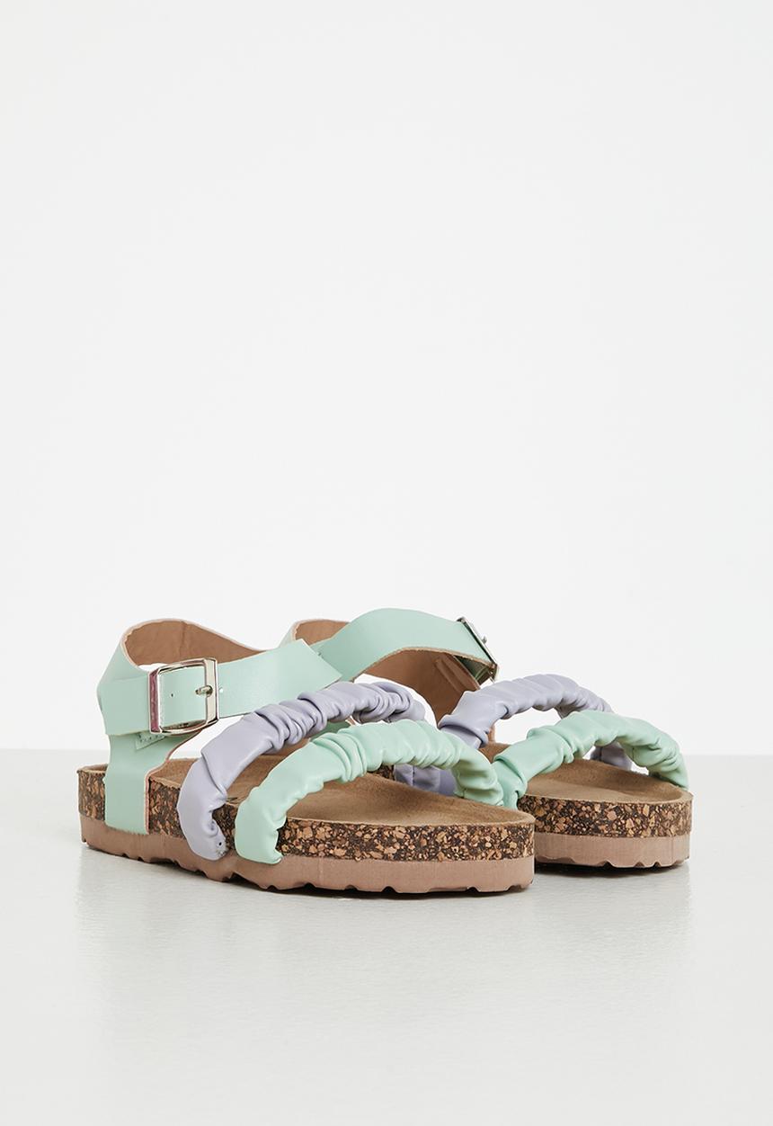 Pop Candy - Girls colourblock sandal - mint