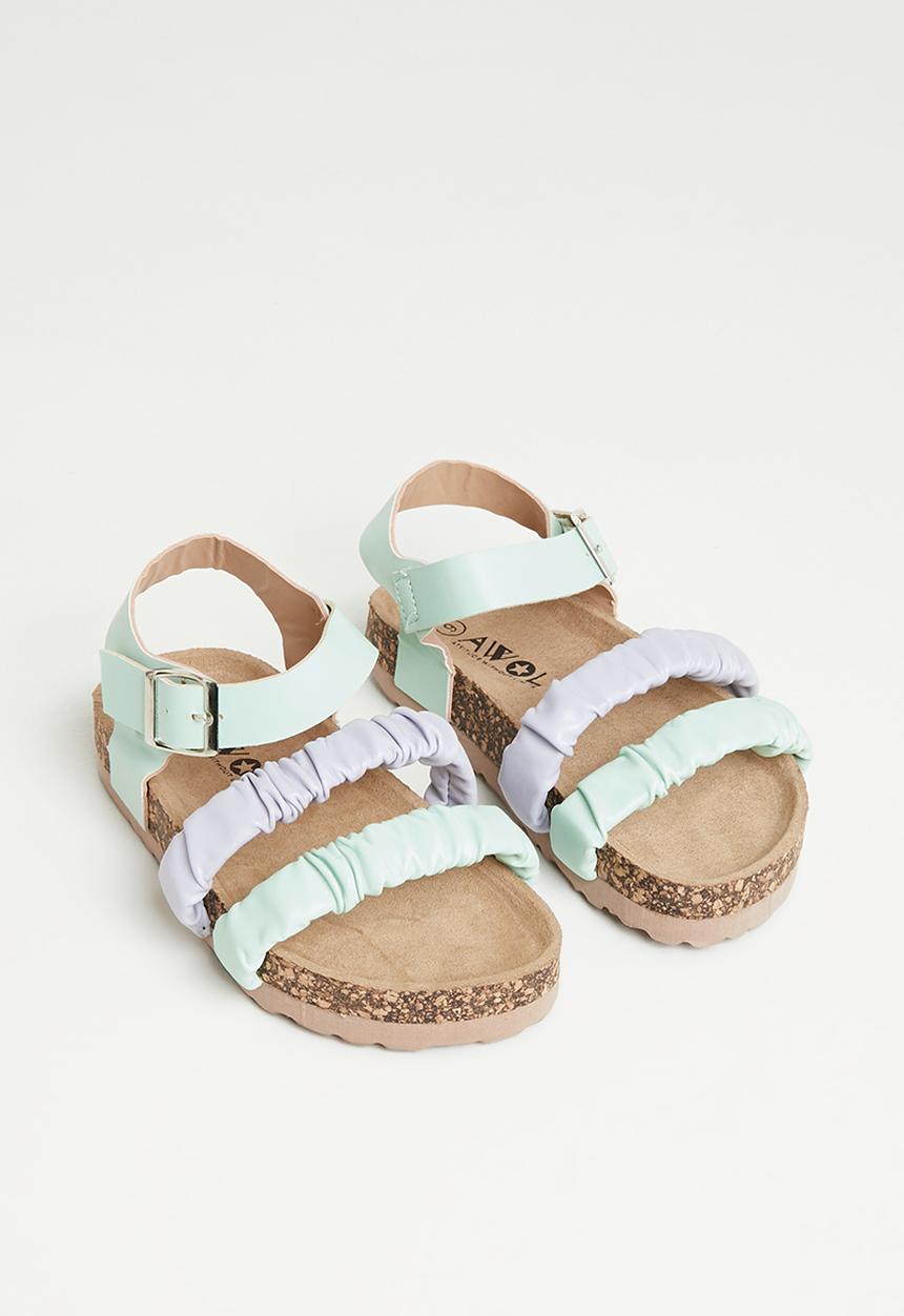 Pop Candy - Girls colourblock sandal - mint