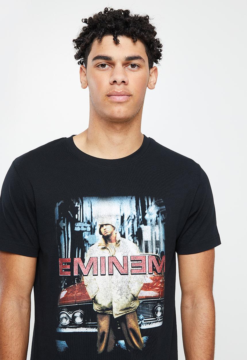 Urban Classics - Eminem retro car tee - black