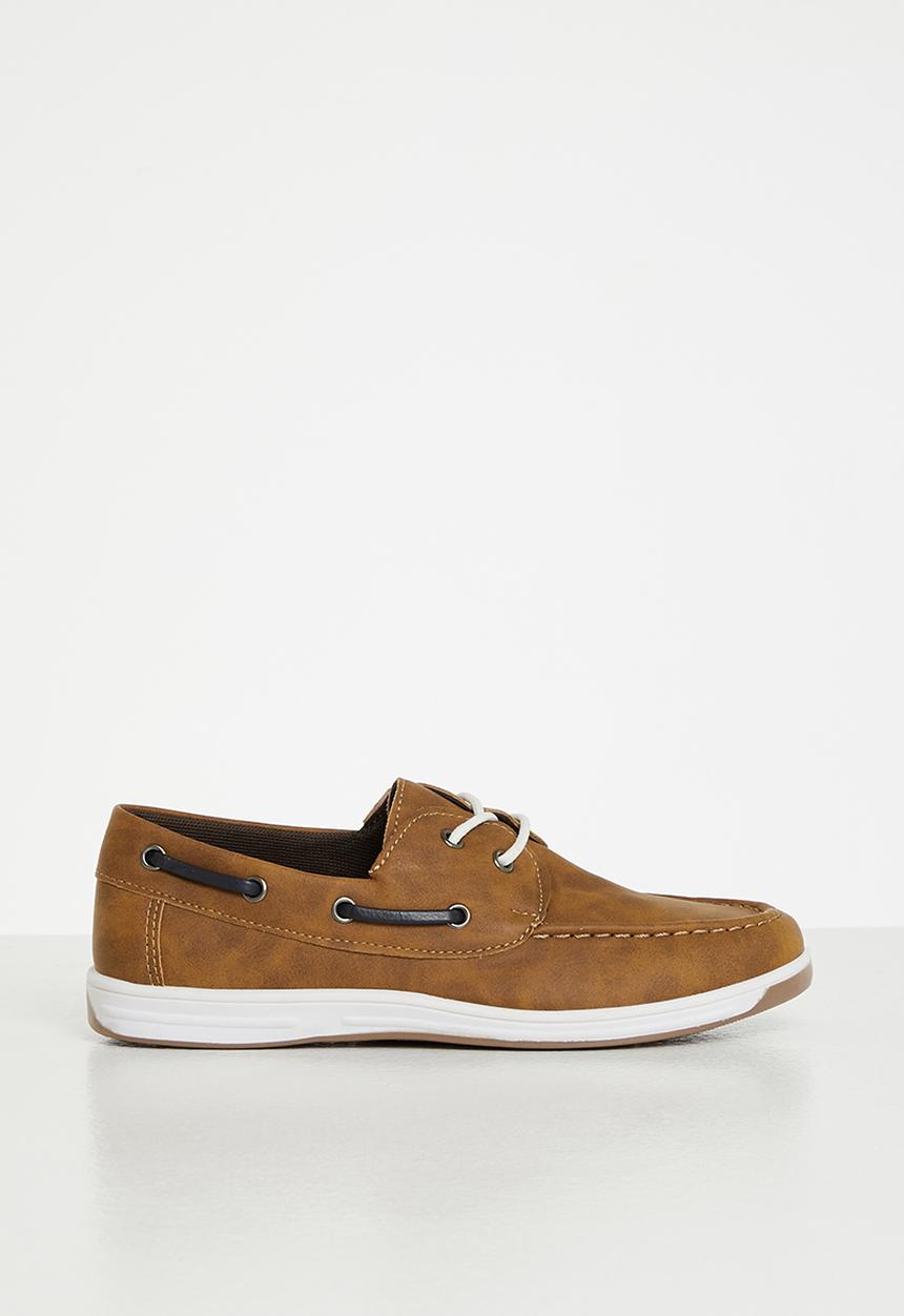 Pop Candy - Boys moccasins - taupe