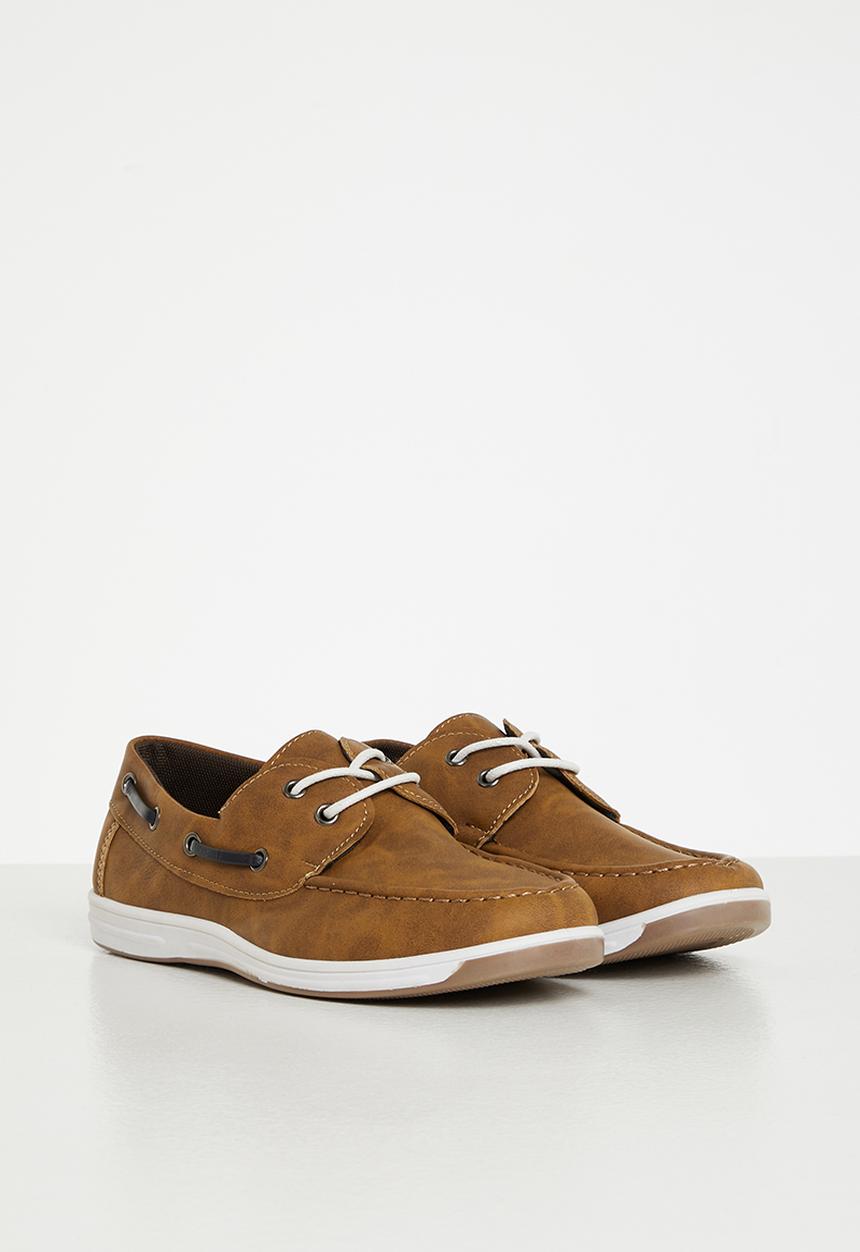 Pop Candy - Boys moccasins - taupe