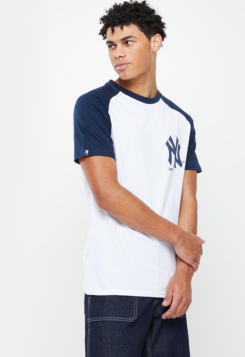 MLB - NY yankees mens two tone T-shirt  - white & navy