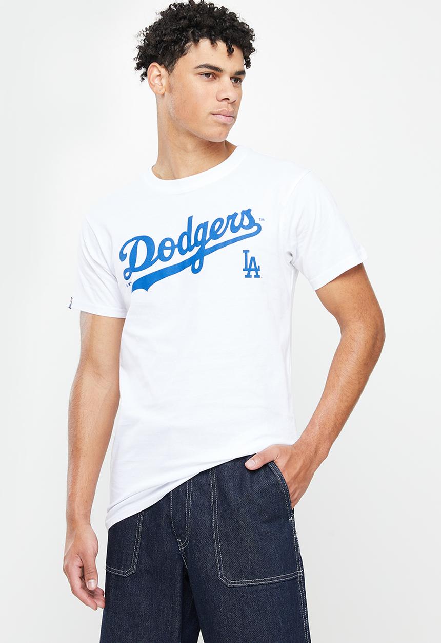 MLB - LA dodgers mens core T-shirt  - white
