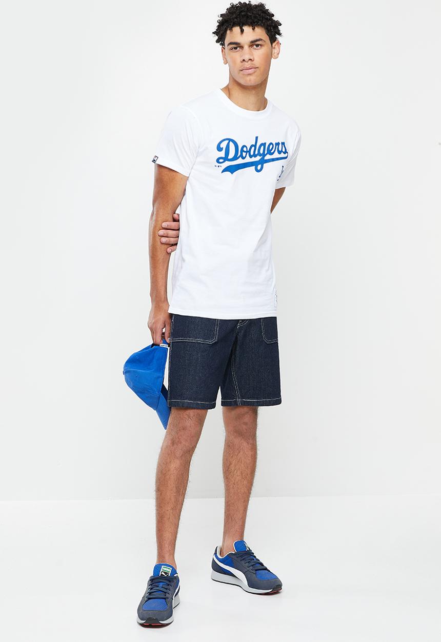 MLB - LA dodgers mens core T-shirt  - white