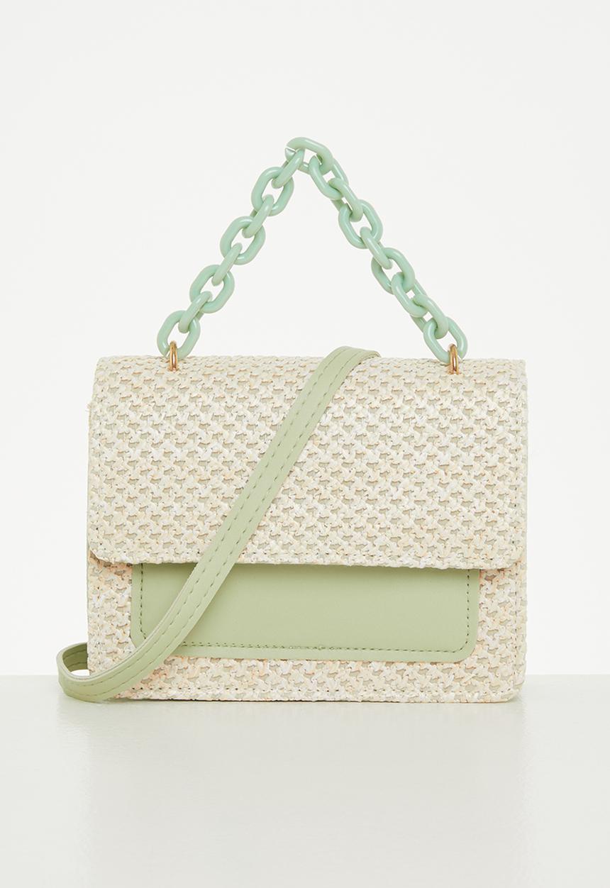 Superbalist - Jasmine crossbody bag- natural & green