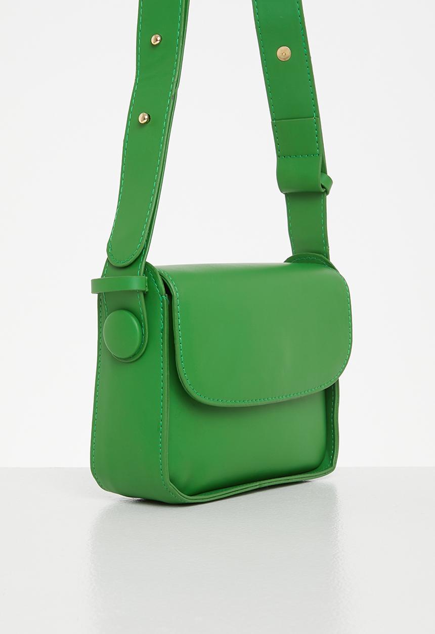 edit - Victoria top handle bag - green