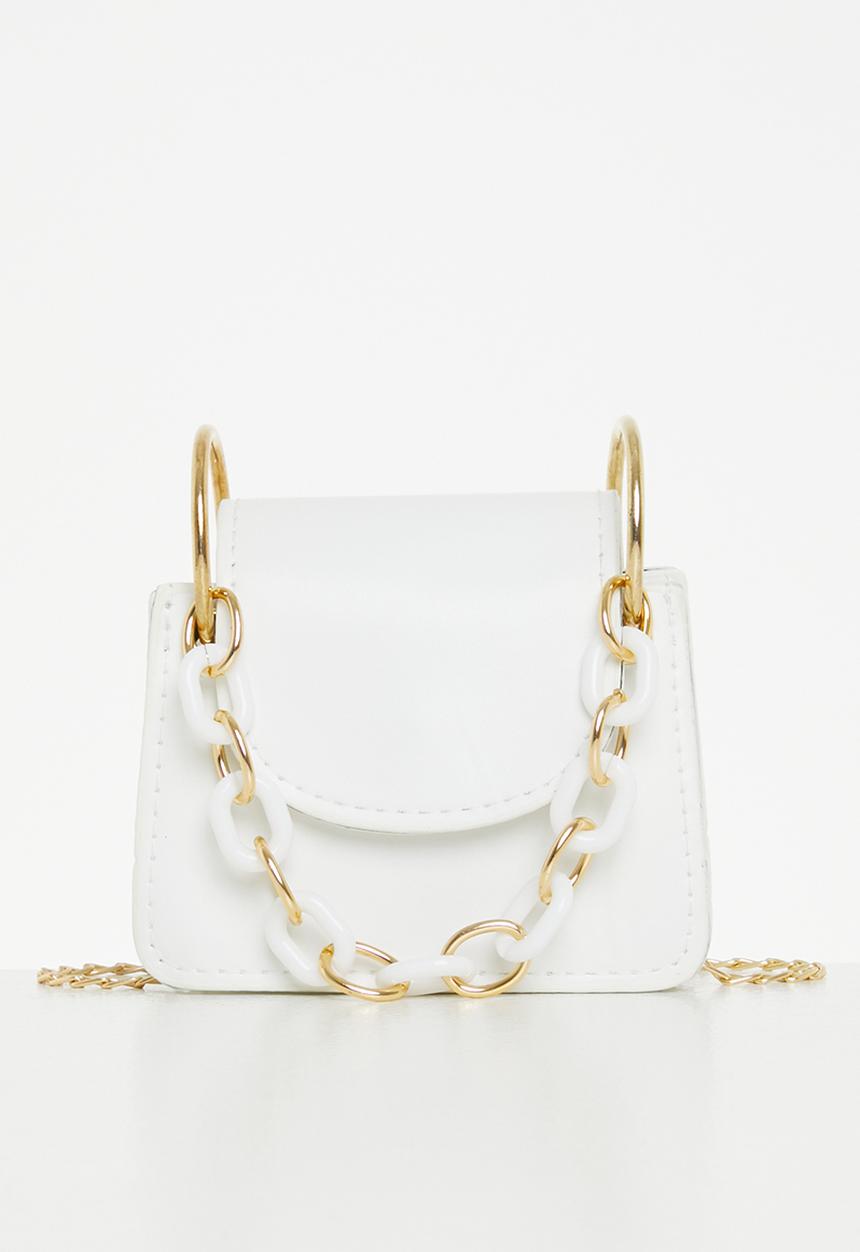 Superbalist - Micro mini clutch bag - cream