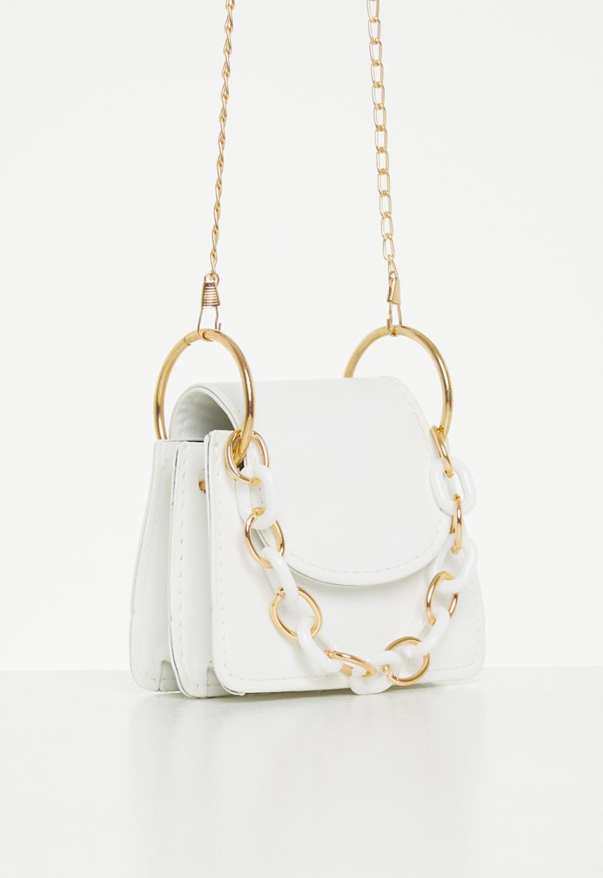 Superbalist - Micro mini clutch bag - cream