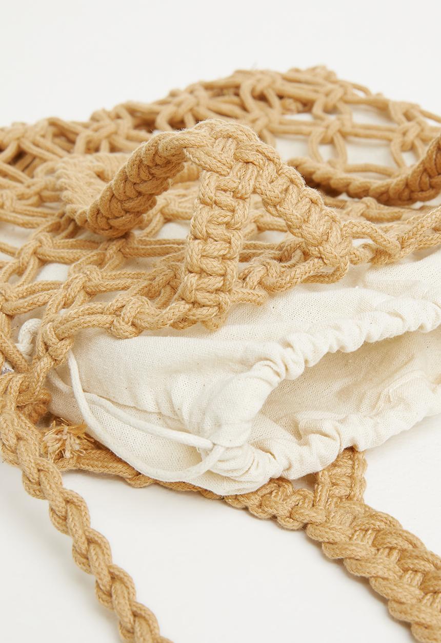 Superbalist - Skylar woven shopper bag - natural