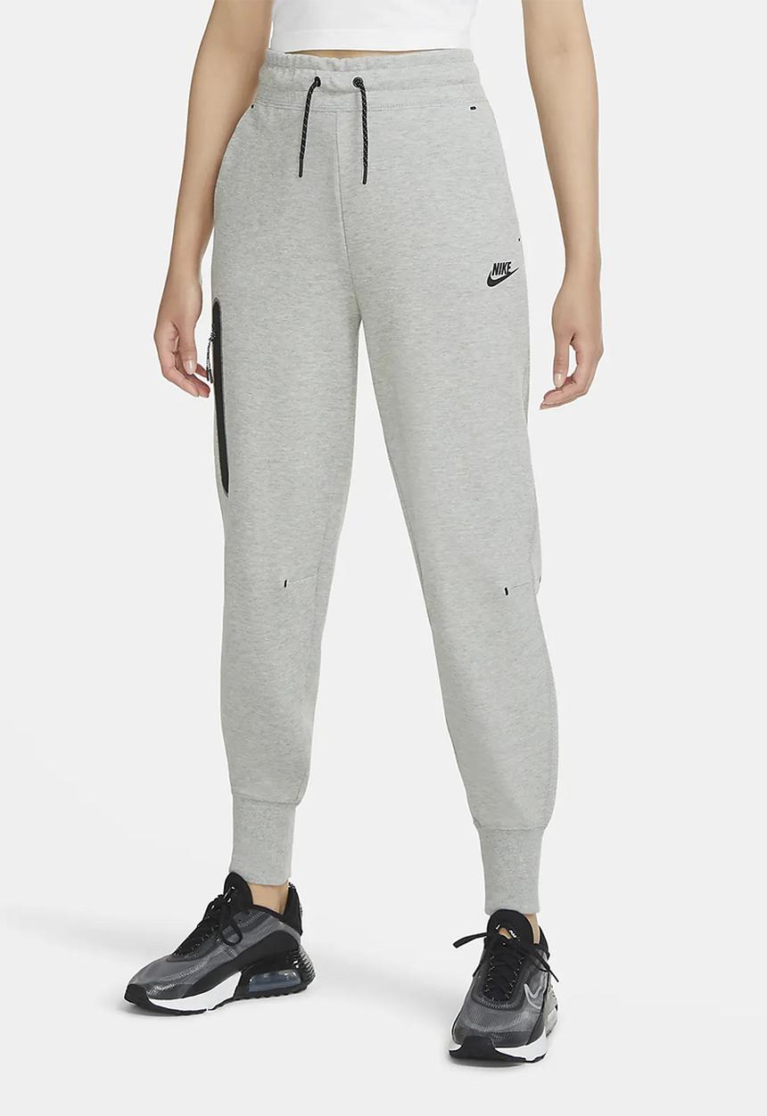Nike - W nsw tch flc essntl hr pnt - dk grey heather & black