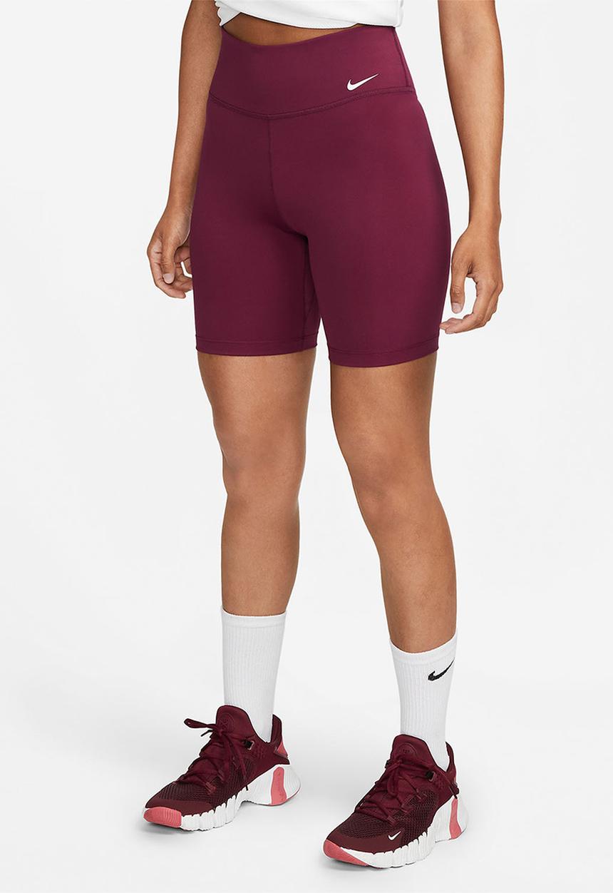 Nike - W nk one df mr 7in shrt - dark beetroot