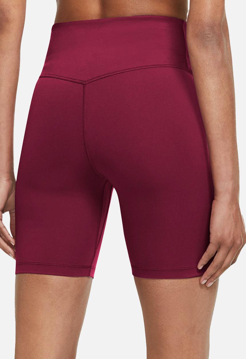 Nike - W nk one df mr 7in shrt - dark beetroot