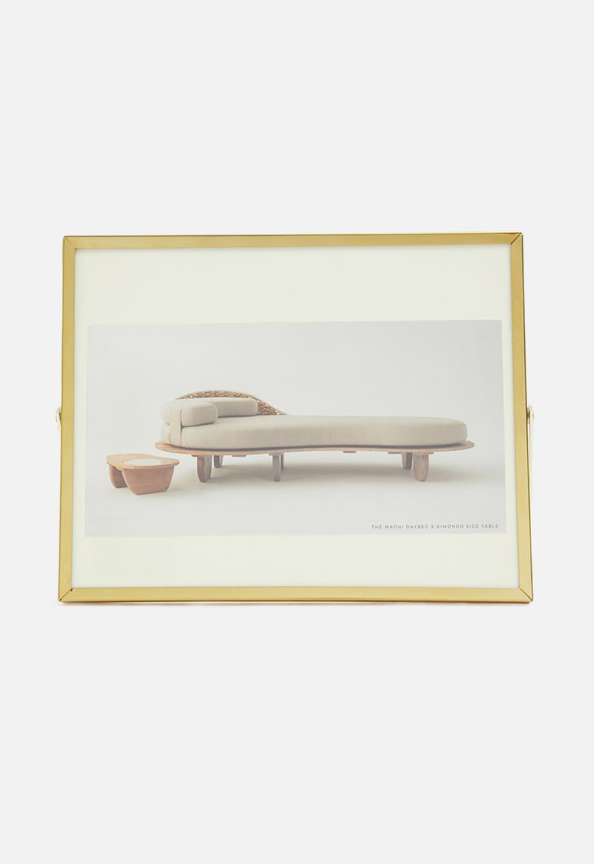 H&S - Standing frame set of 2 - gold