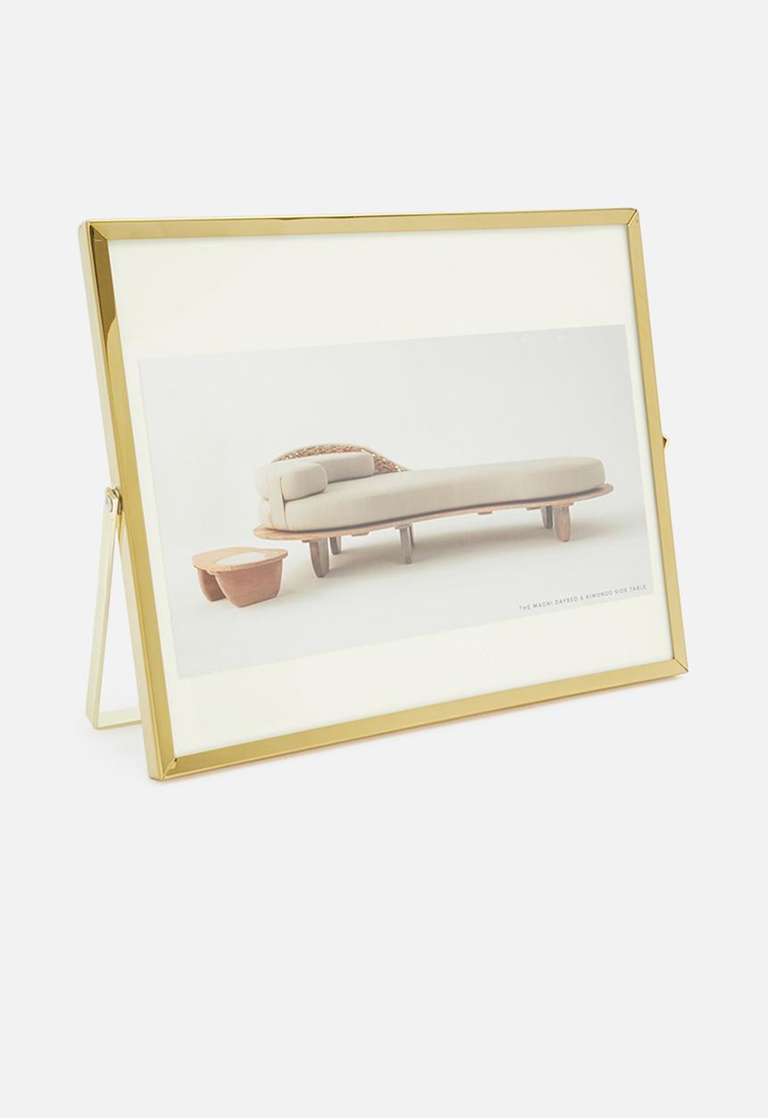 H&S - Standing frame set of 2 - gold