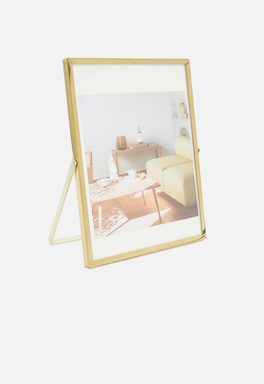 H&S - Standing frame set of 2 - gold