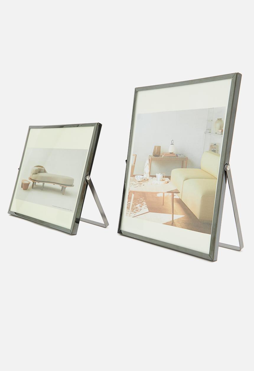 H&S - Standing frame set of 2 - pewter