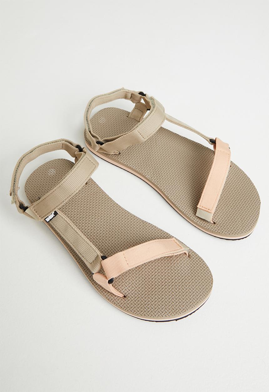 Tom Tom - Dream velcro strap sandal  - taupe & peach