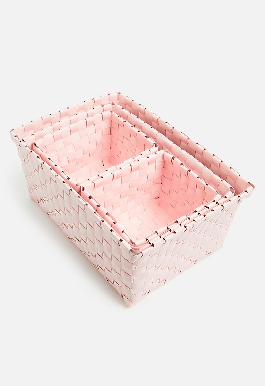 Storage Solutions - Linear storage basket - pink