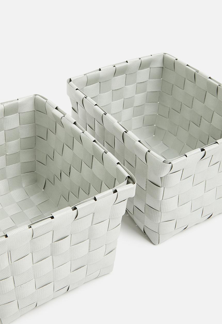 Storage Solutions - Linear storage basket - grey