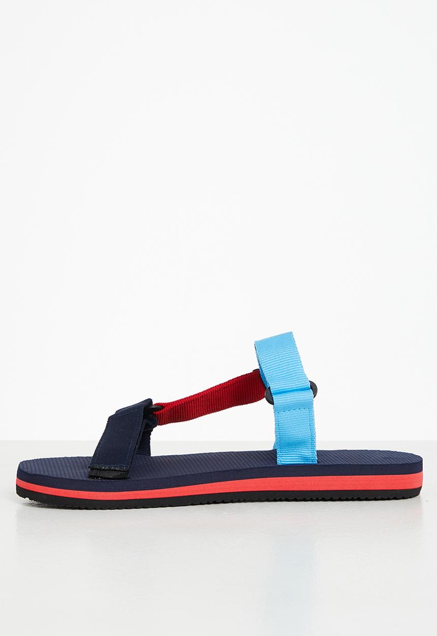 Tom Tom - Pronto slip-on sandal - navy multi