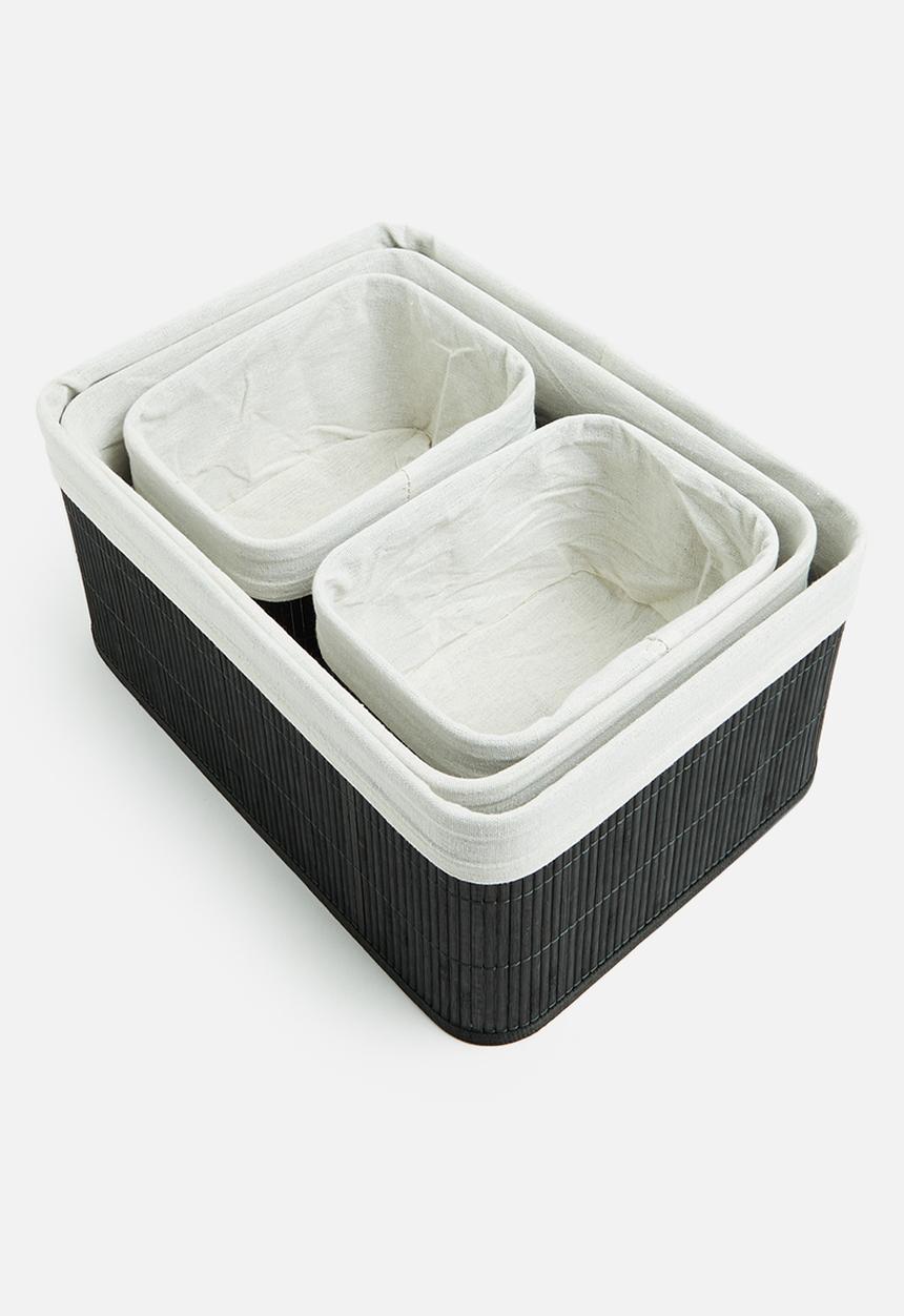 Storage Solutions - Mixy storage set - black
