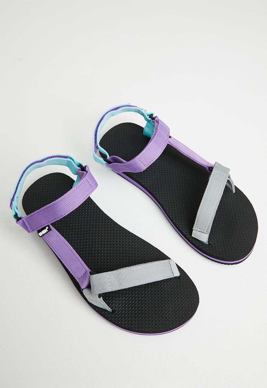 Tom Tom - Dream velcro strap sandal  - lilac multi