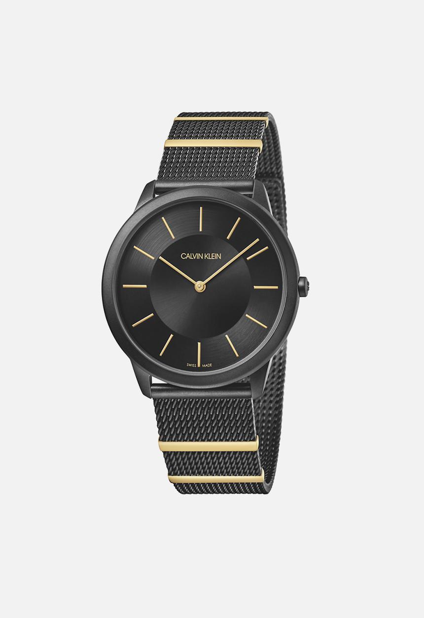 Calvin Klein - Calvin klein k3m514z1 watch - black