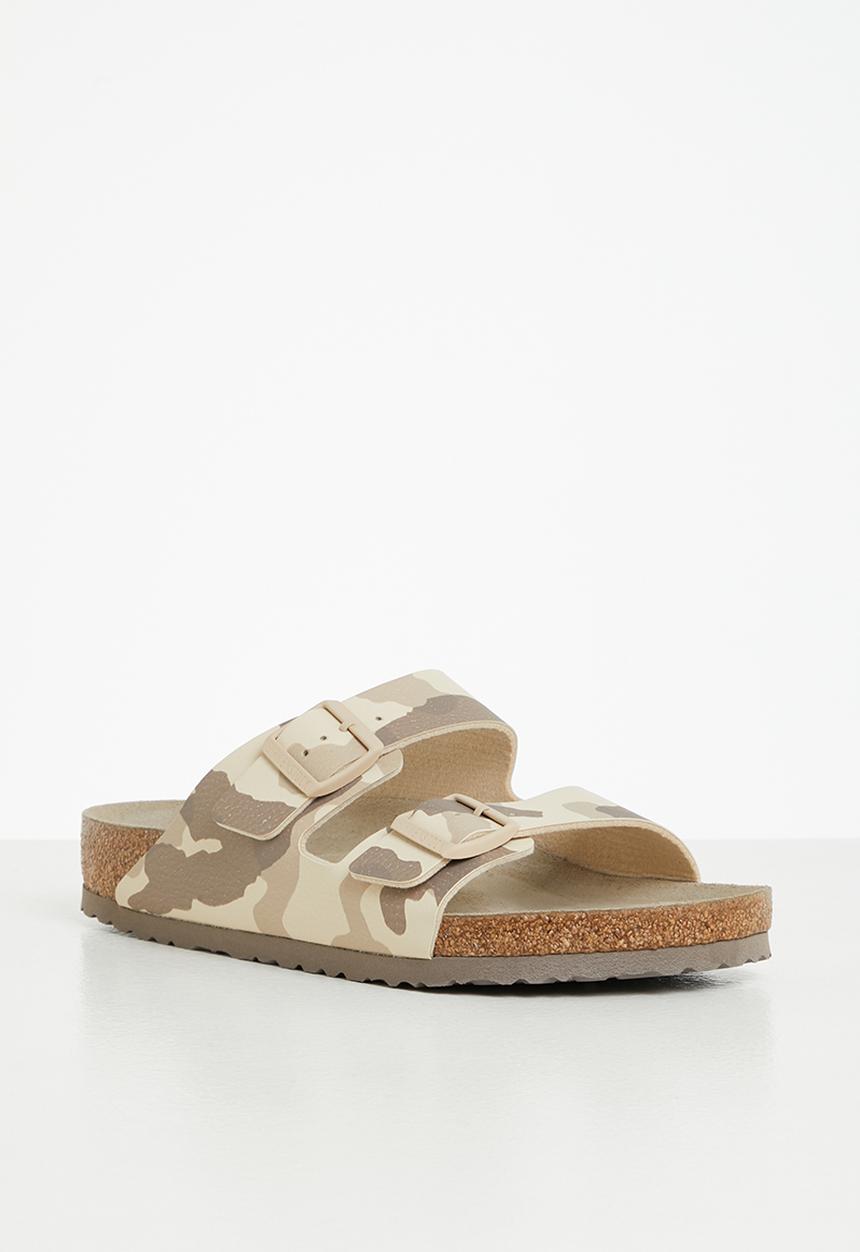 Birkenstock - Arizona sfb regular - desert soil gray & taupe