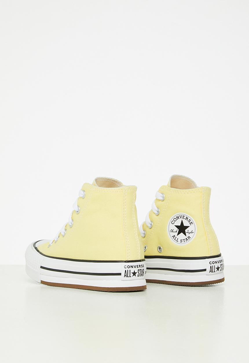 Converse - Chuck taylor all star eva lift - soft sunshine/white/black
