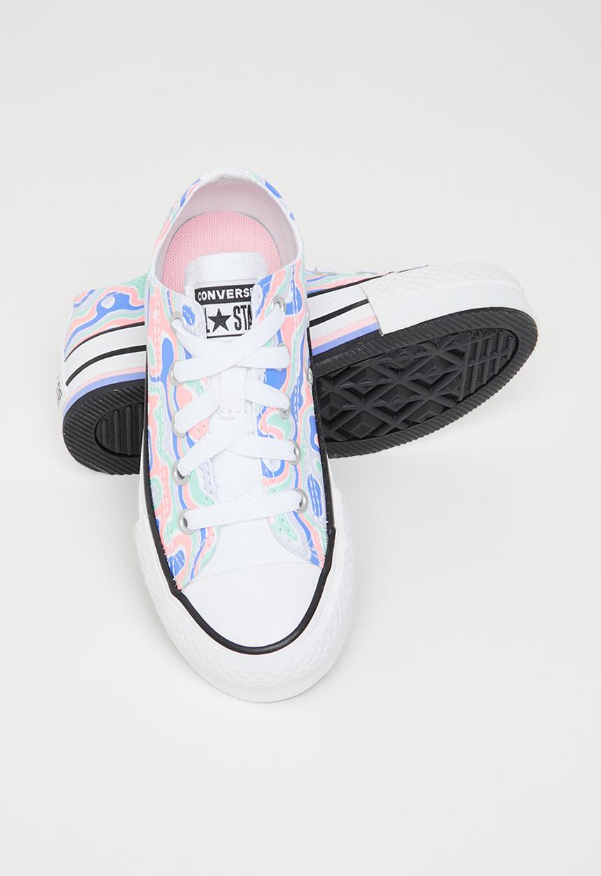 Converse - Chuck taylor all star eva lift - bleached coral/royal pulse/white