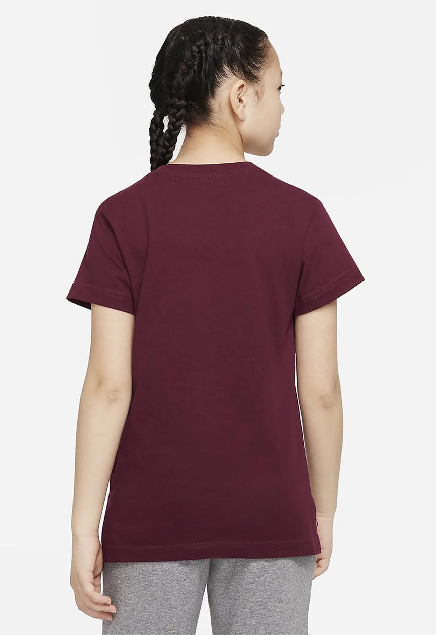 Nike - Nike Sportswear tee dptl basic futura - dark beetroot