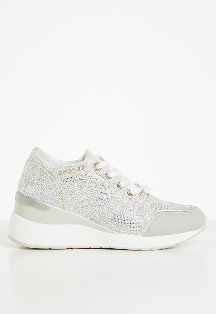 SISSY BOY - Spaced out sneaker - beige & gold