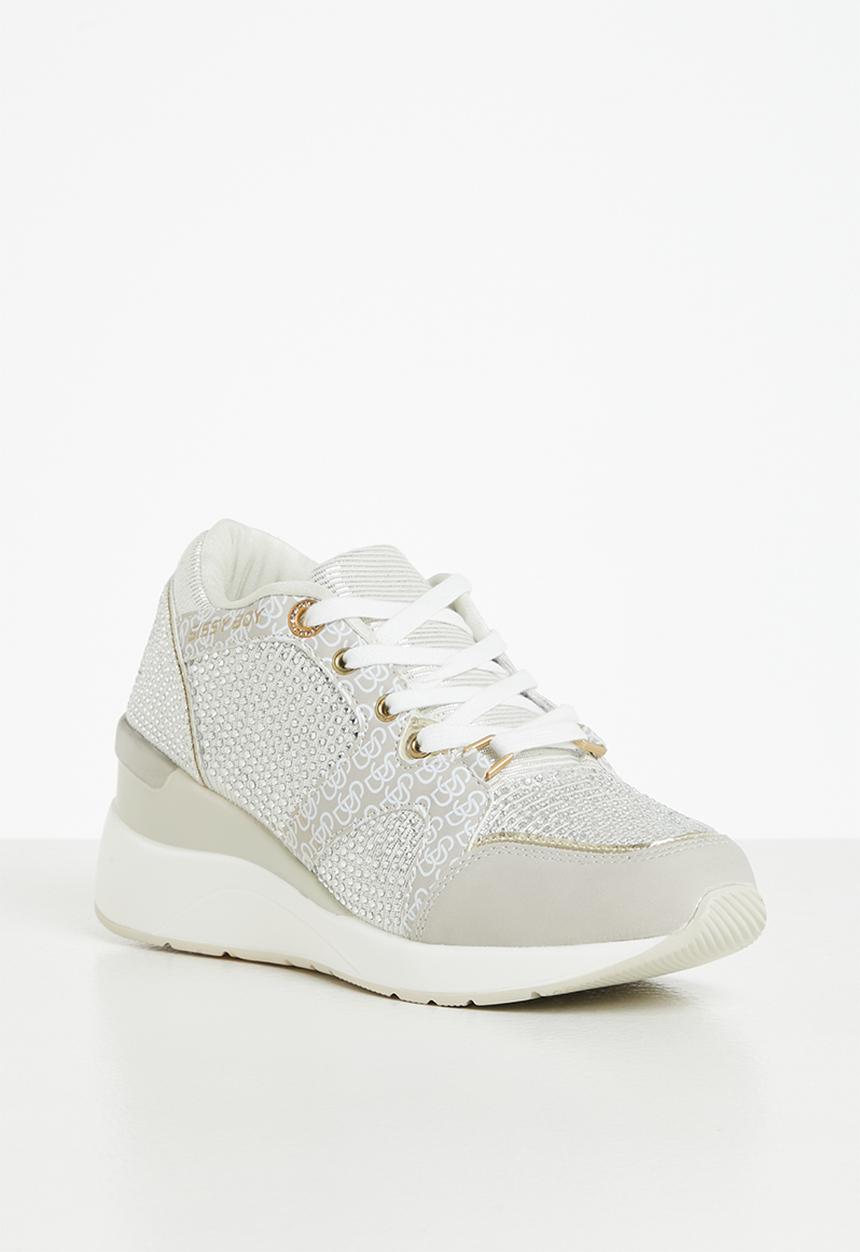SISSY BOY - Spaced out sneaker - beige & gold